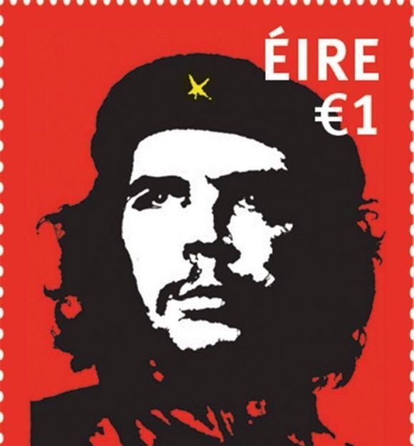 Sello postal en homenaje al Che en Irlanda 580x790.jpg 1