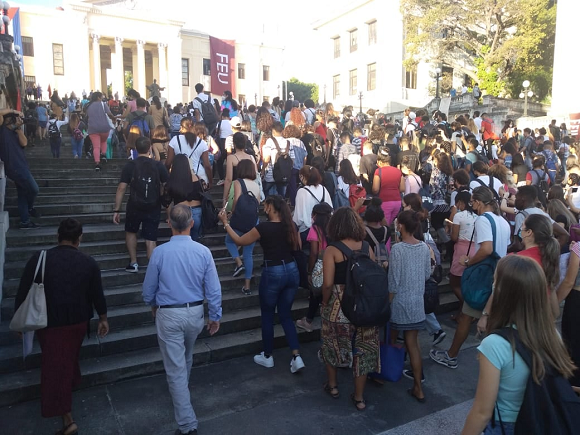 universidad la habana escalinata