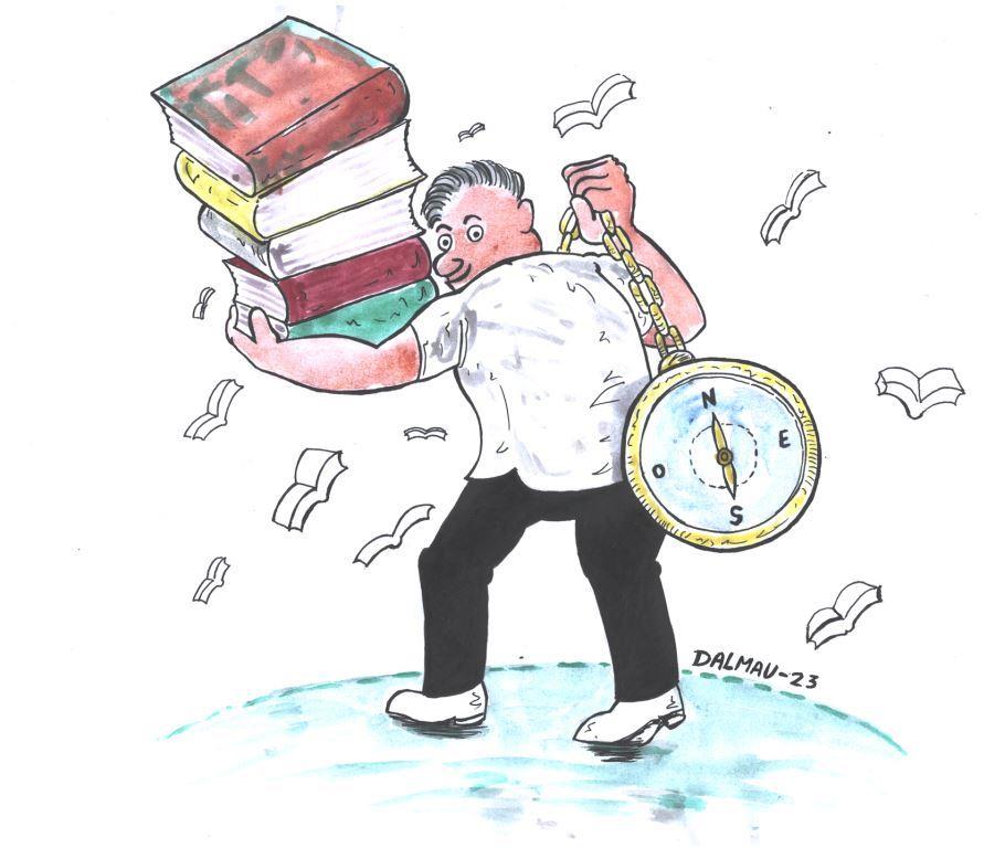 Pagina 2 caricatura librero