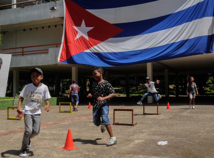bandera niños