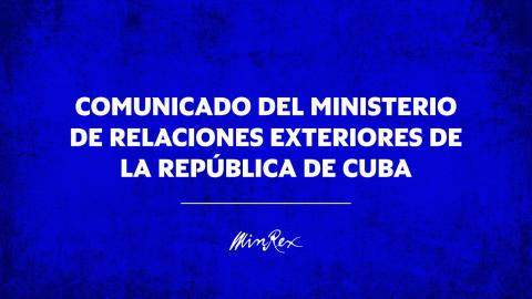Minrex declaración Palestina