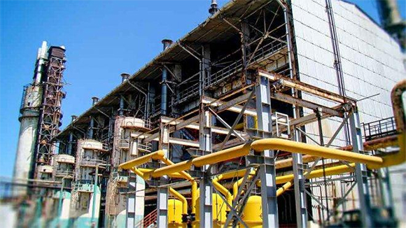 Empresa quimica Rev Octubre Nuevitas