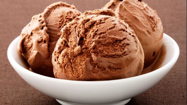helado chocolate