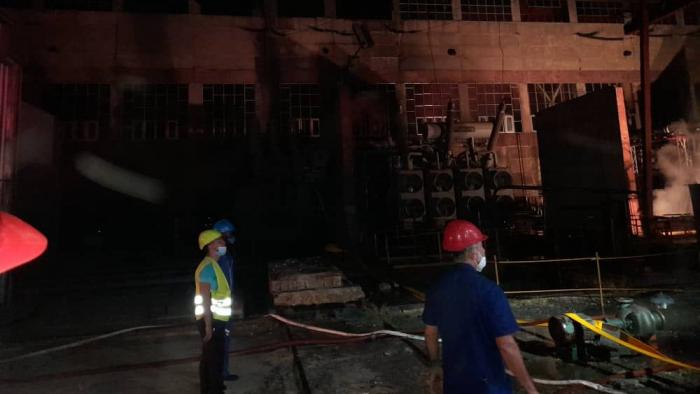 termoelectrica mariel incendio