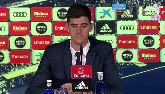 courtois real madrid