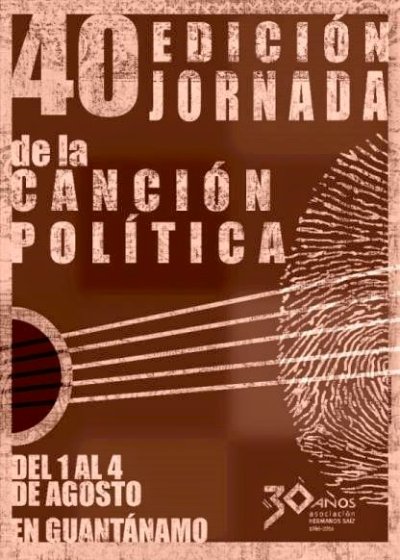 cancion politica40 cartel