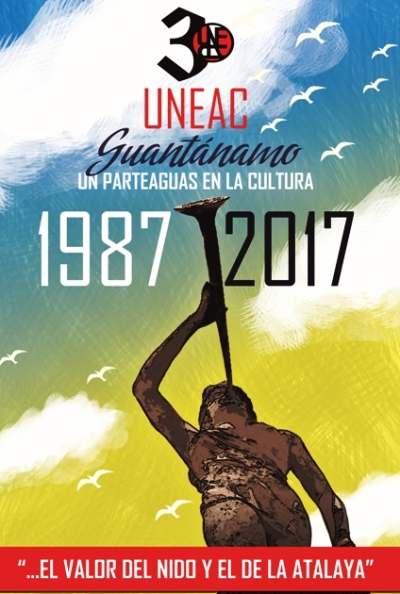 cartel 30 años uneac
