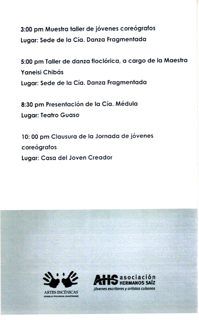 encuentro coreagrafos programa2