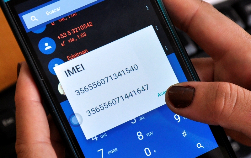 1 teléfono IMEI