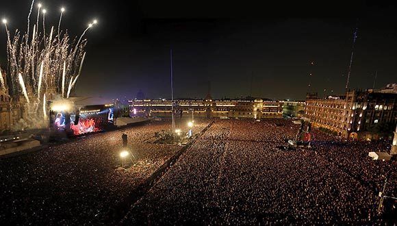 mega Concierto Zócalo DF 580x330
