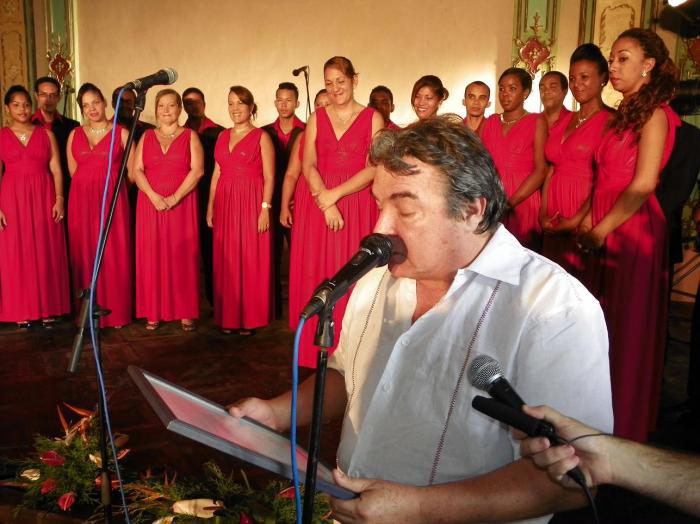 ministro cultura aniversario coro