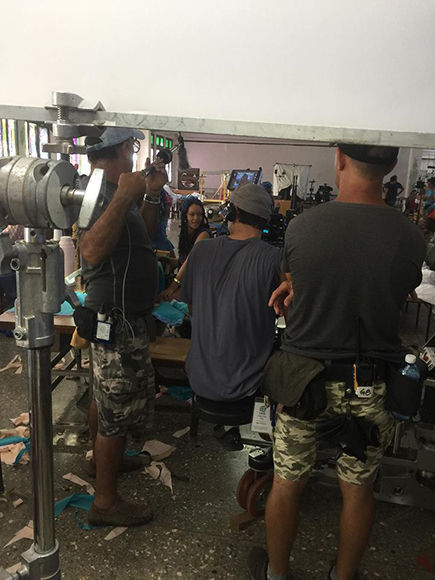 rihanna rodaje en Cuba