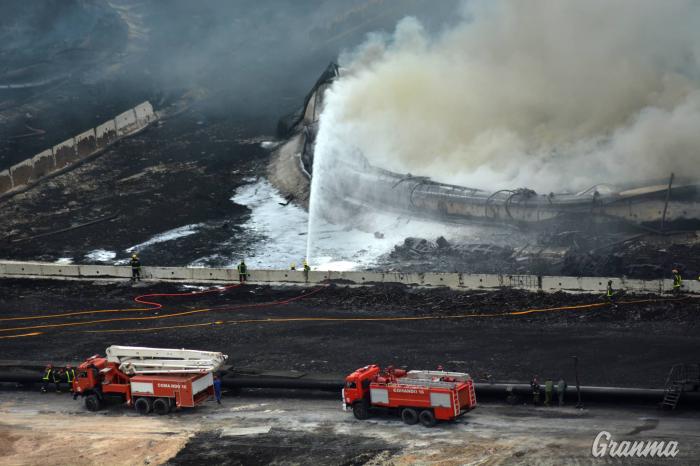 incendio Matanzas