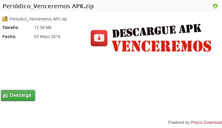 portada APK Venceremos