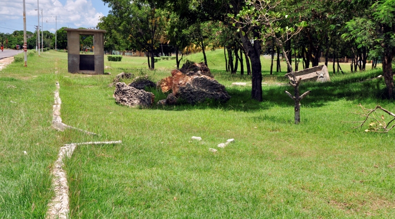 garita cerca bosque martiano