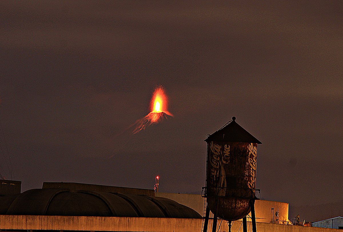 erupción volccan