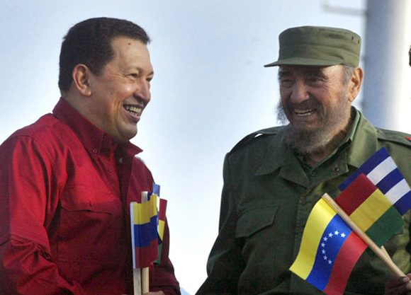 fidel y chavez q