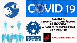 POrtada medidas COVID Gtmo 2021
