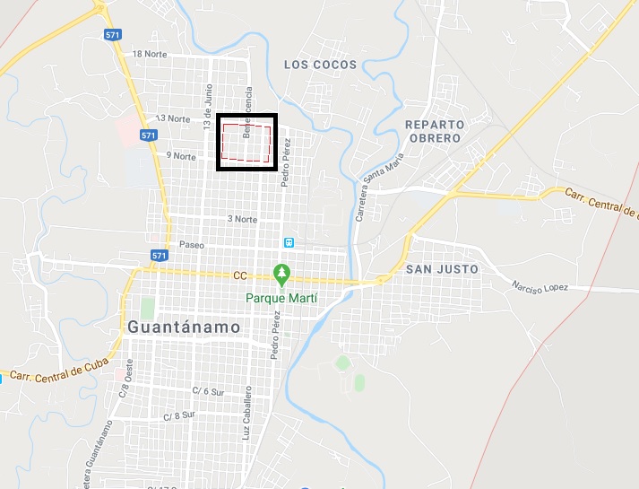Mapa zona res