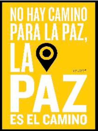 cartel por la paz