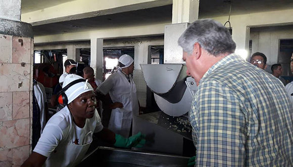 Diaz Canel Recorrido Pinar del Rio 2