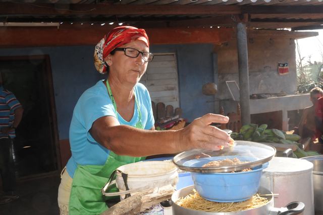 coicna y alimentos en Maisí