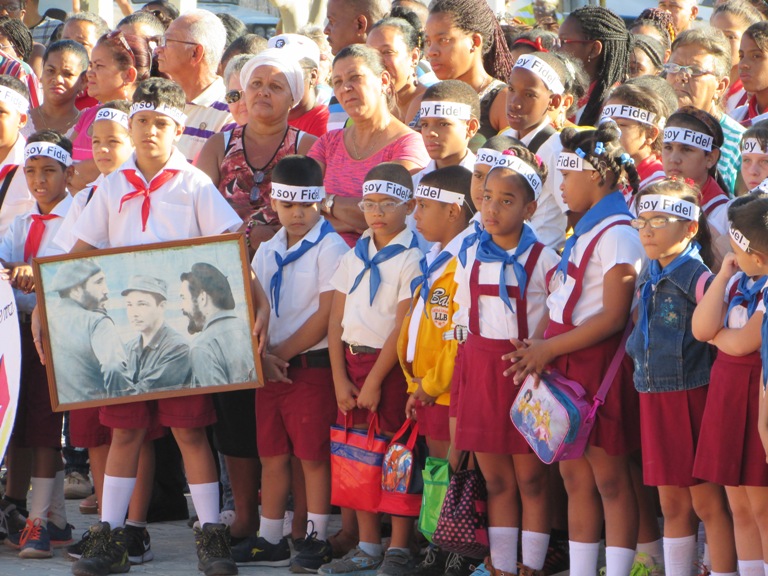 acto visita fidel gtmo