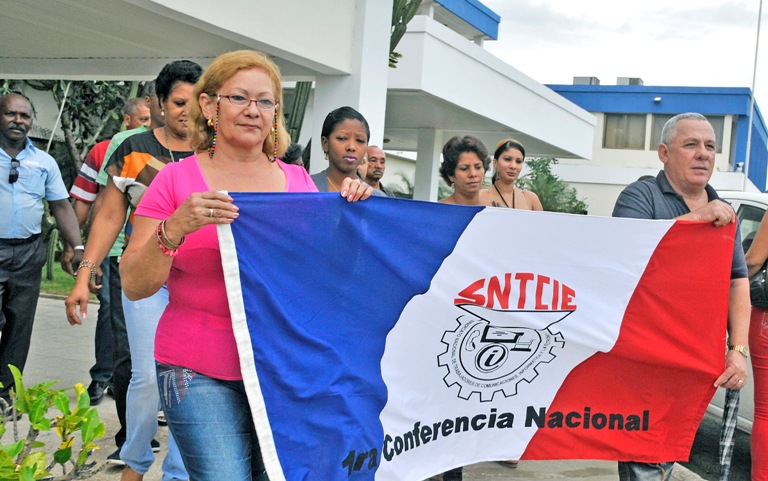 bandera sindicato comunicaciones