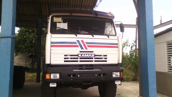camion kamaz montaña