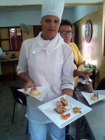cocinera yaquelin premio