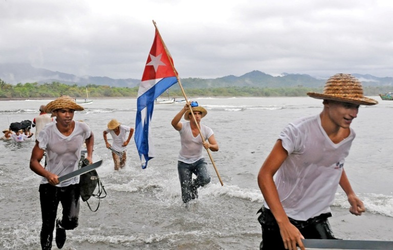 desembarco expedicion