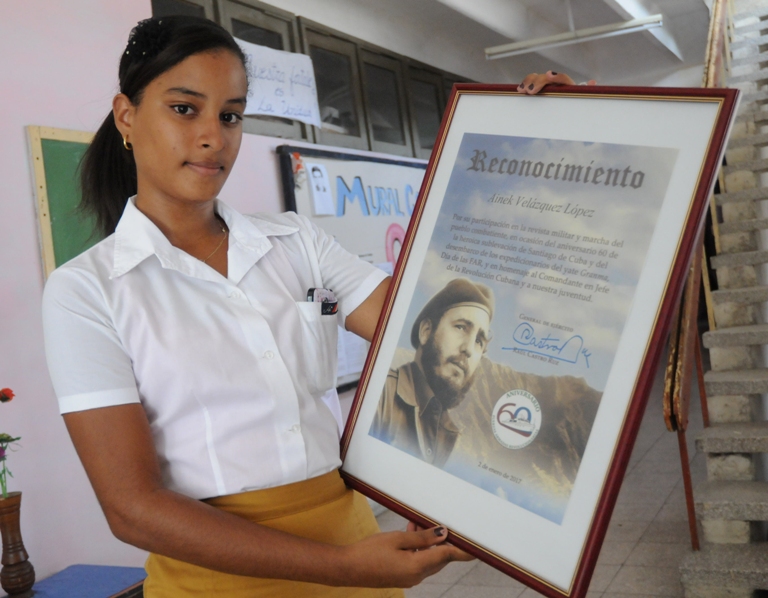 estudiante reconocimiento