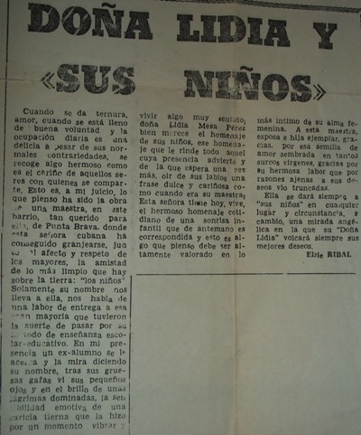 lidia combatiente periodico