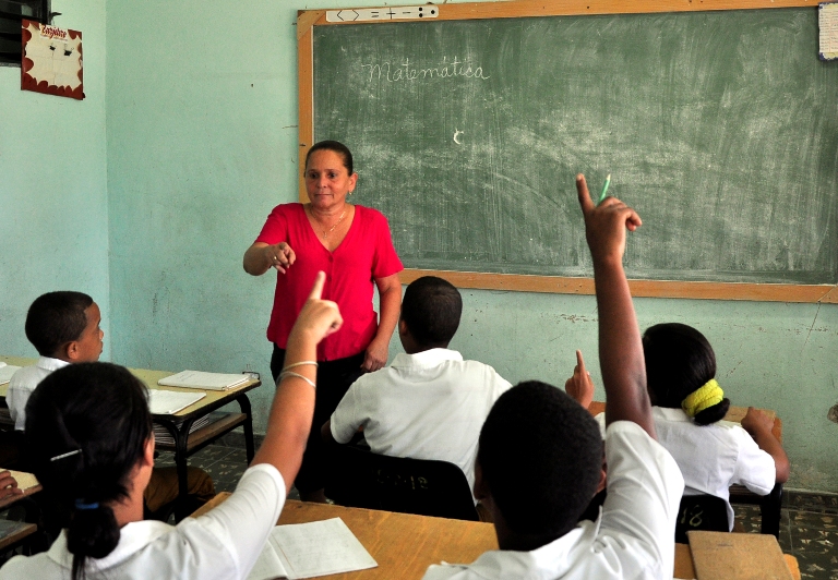 maestra clase