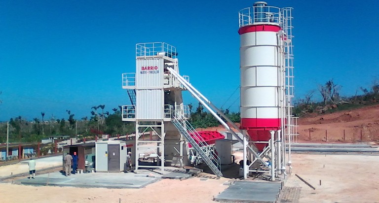 maisi planta hormigon