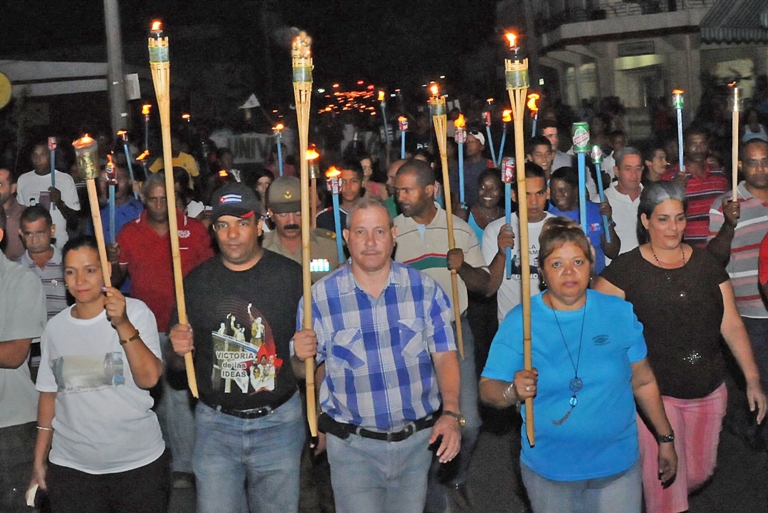 marcha antorchas