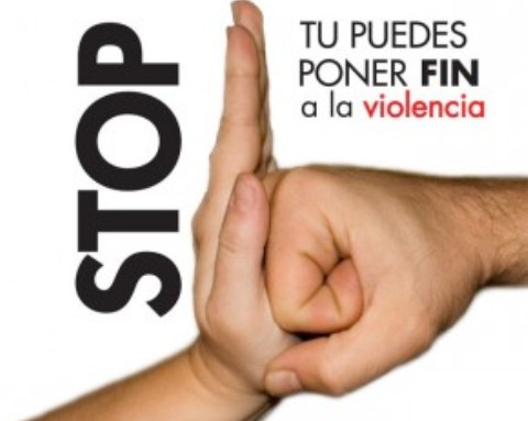 no violencia femenina cartel