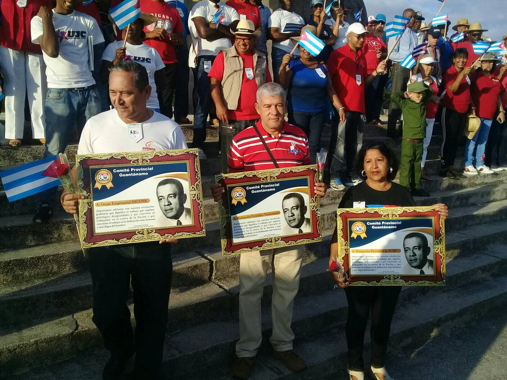 reconocimientos desfile