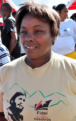 susana homenaje fidel segundo dia