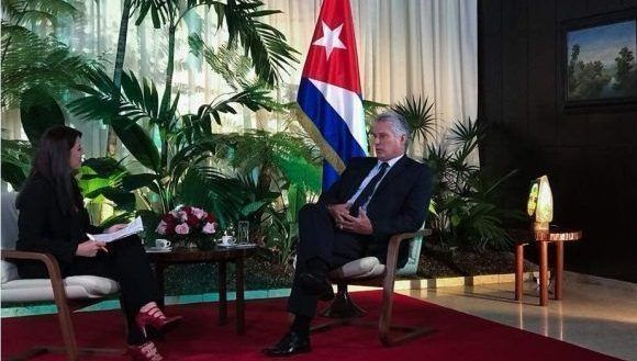 telesur entrevistaa Diaz Canel 580x452 1 580x329