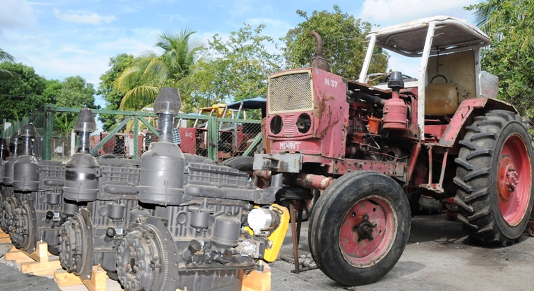 tractores reparados