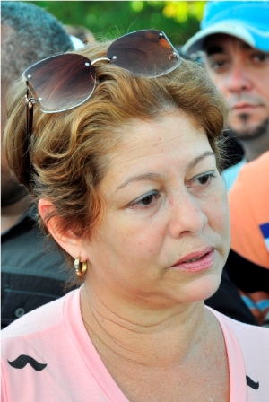 viviana homenaje fidel