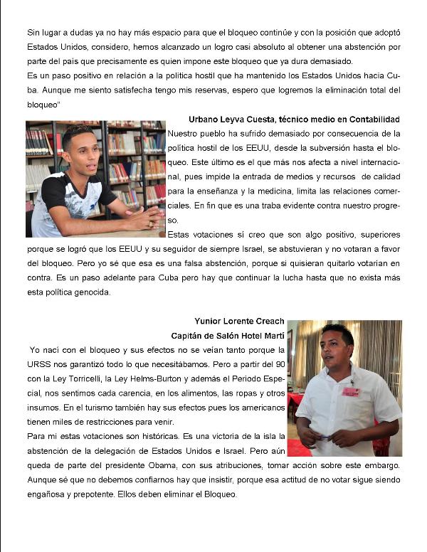 4 contra el bloqueo