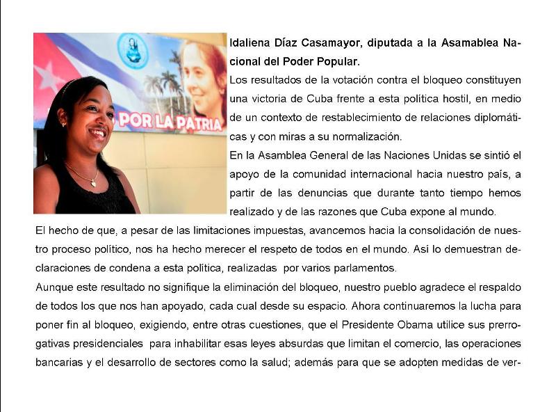5 contra el bloqueo