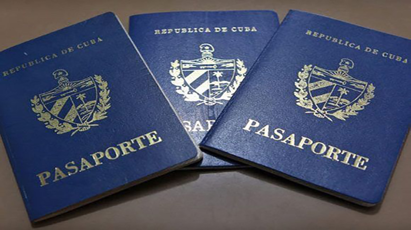 0 27 pasaporte cubano. migracion