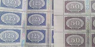 2811 sellos timbre cuba