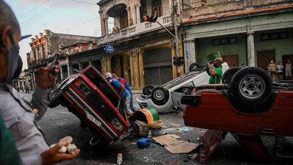 Protestas en La Habana 580x326