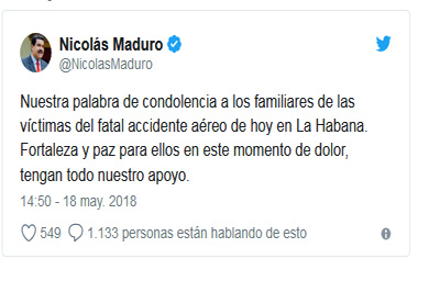 0518 condolencias maduro
