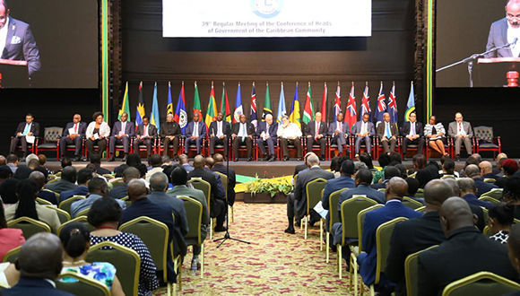 Caricom inauguracion