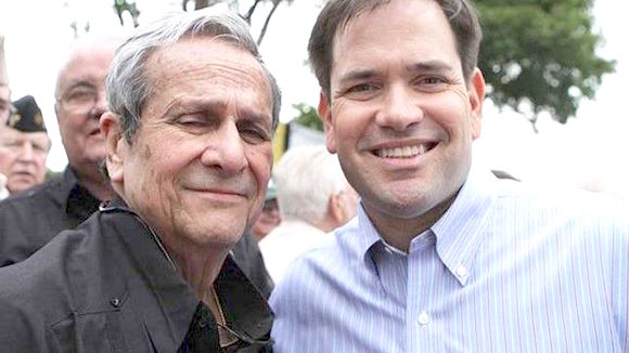 Felix Rodriguez asesino del che y Marco Rubio